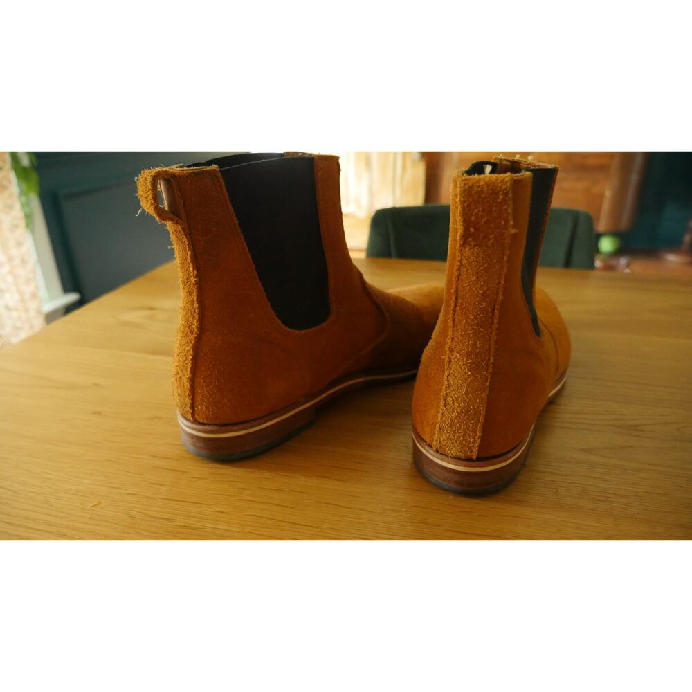 Mens 12 D USA Helm Riley Chelsea Boots (Rancourt Made) - Picture 10 of 14